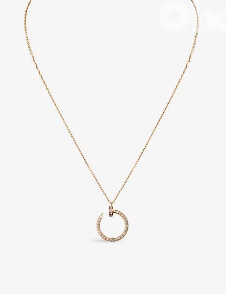 necklace copy juste un clou cartier bass gold 5