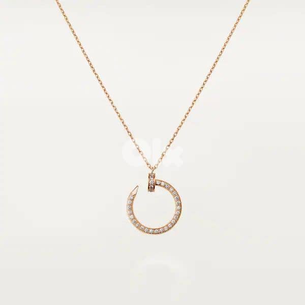 necklace copy juste un clou cartier bass gold 6