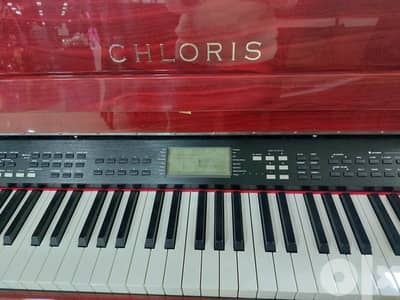 Digital grand piano color wine réd