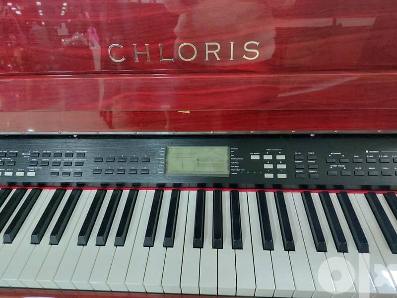 Digital grand piano color wine réd 0