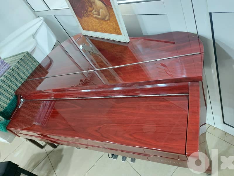 Digital grand piano color wine réd 2