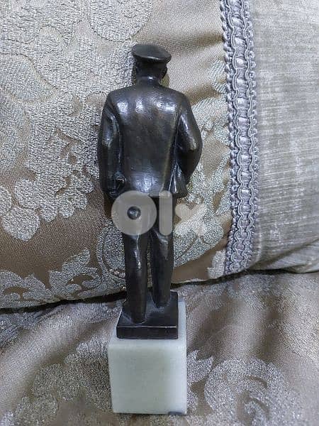 USSR Vladimir Lenin Bronze Statue 20 cm length & 750 grams weight 3
