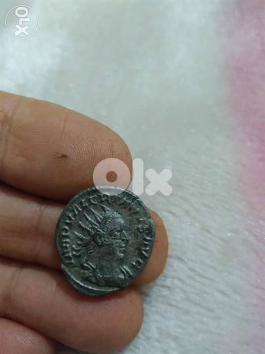 Ancient Roman silver Coin of Emperror Valerian& Gallienuis year 257 AD 0