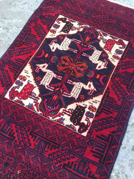 سجادعجمي. 160/95. persianCarpet. Hand made 3