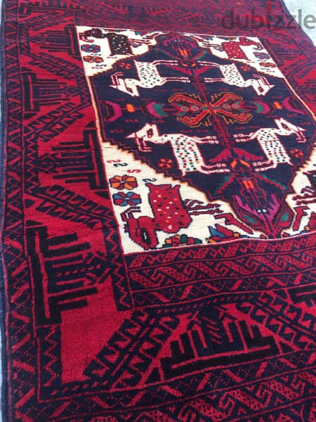 سجادعجمي. 160/95. persianCarpet. Hand made 7
