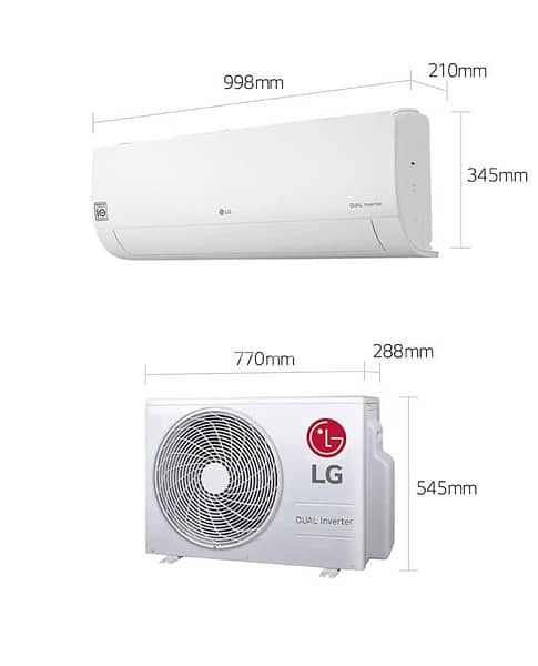 LG AC Dual inverter AC 4