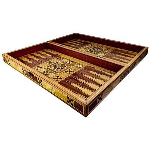 Brand New Rahhaj Backgammon Boardgame 1