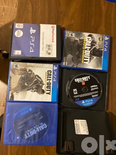 Call of duty Bundle Limited offer WW2, BO3,BO4 ,IW, AW
