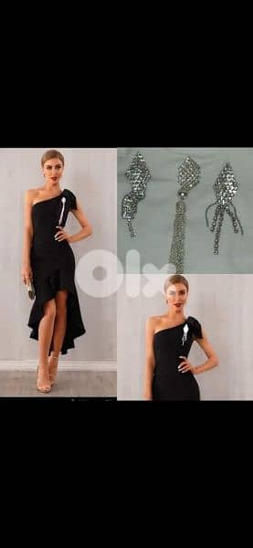 tassel brooch 2 styles all strass  1=7$ or 3=15$ 0