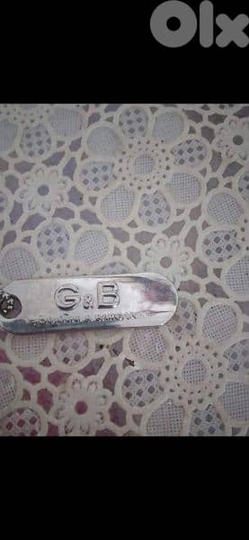 necklace G&B men stainless steel 3