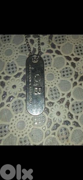 necklace G&B men stainless steel 4