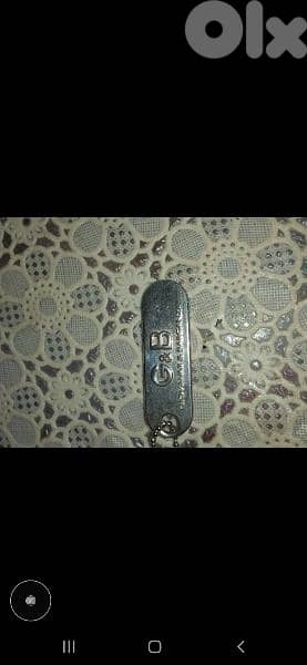 necklace G&B men stainless steel 7