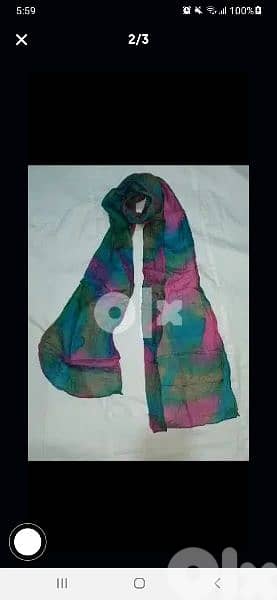 scarf foulard mlawan toul 180cm b 3ared 30cm  1=5$ or 3= 13$ 1