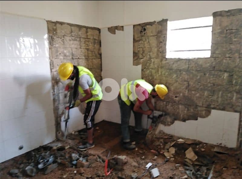 demolition.    أعمال هدم،هد،إزالة 2