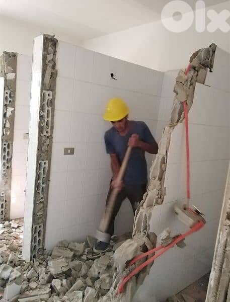 demolition.    أعمال هدم،هد،إزالة 4
