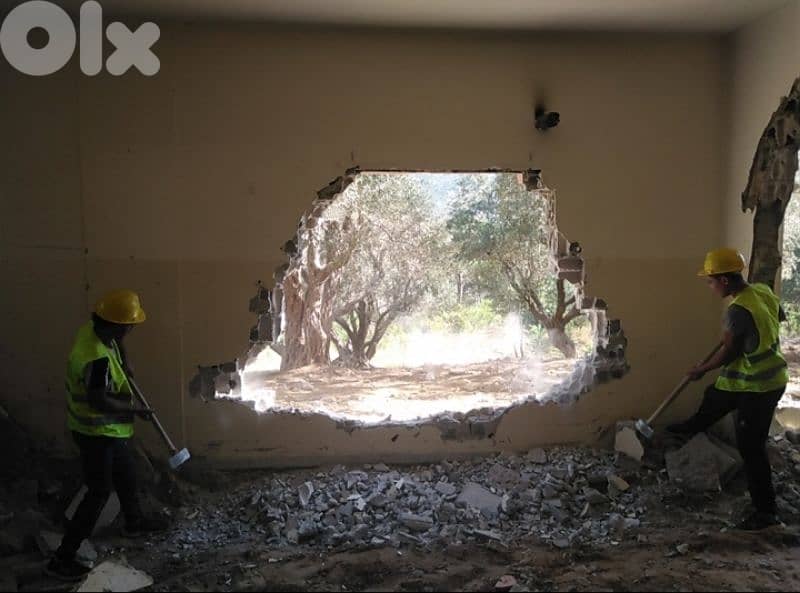 demolition.    أعمال هدم،هد،إزالة 7