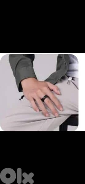 rings for men black metal all sizes 2