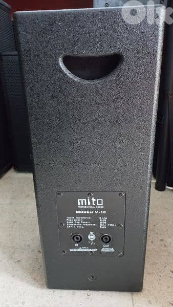 speaker 10 inch passive 500w khachab (4pcs available) 2