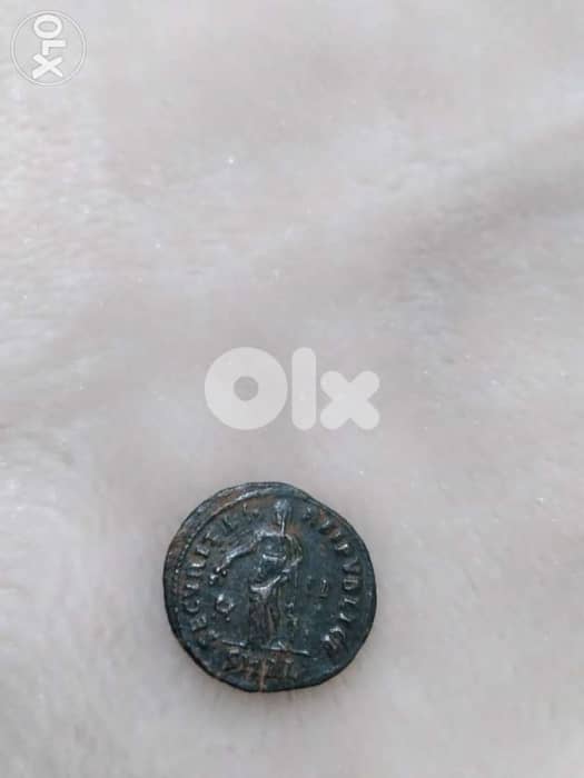 Helena Roman Bronze Coin Queen the mother Constantine the great 307 AD 1