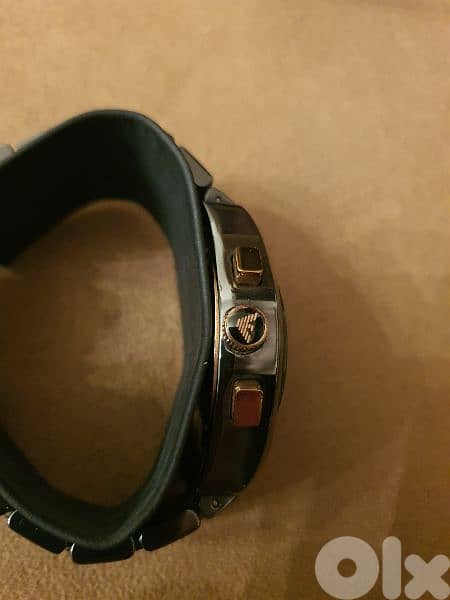 EMPORIO ARMANI  CERAMICA black watch 4