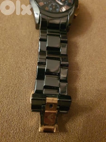 EMPORIO ARMANI  CERAMICA black watch 7