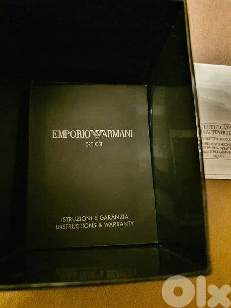 EMPORIO ARMANI  CERAMICA black watch 15