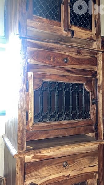 comode solid wood teak 1