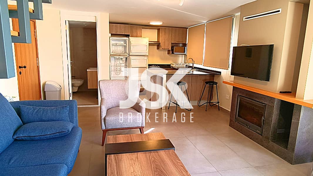 L10754-Furnished Triplex Chalet with Garden For Rent Ouyoun El Simen 0