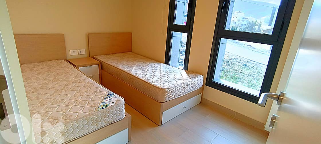 L10754-Furnished Triplex Chalet with Garden For Rent Ouyoun El Simen 2