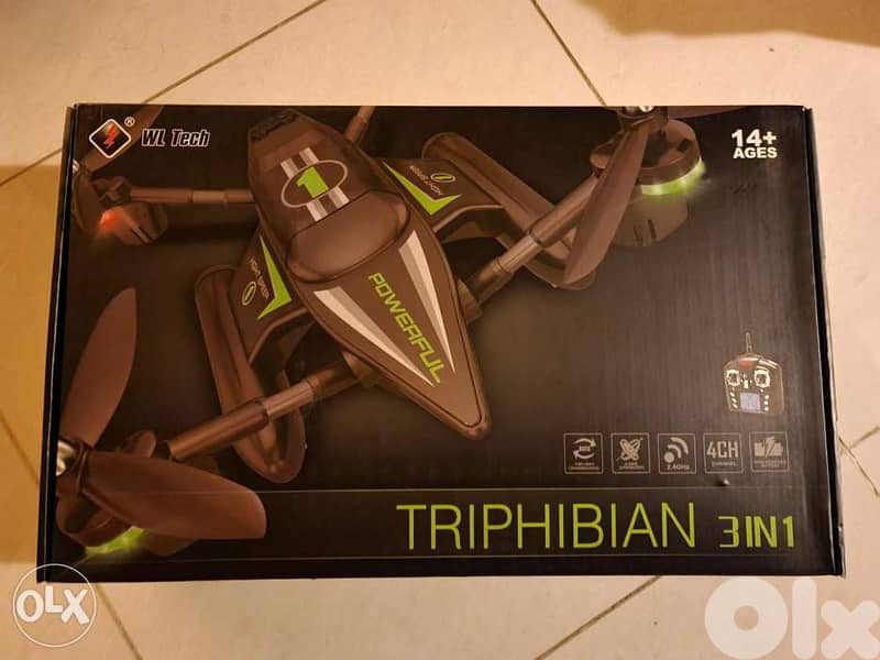 Triphiban 3 in 1 4 Channel Drone 1