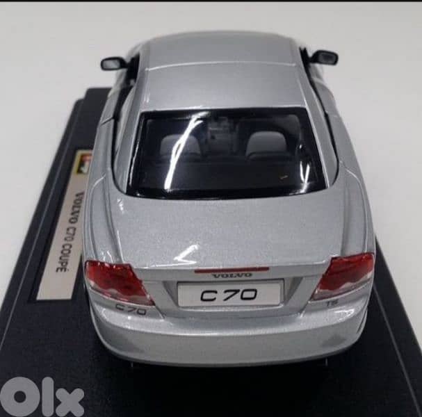 Volvo C70 Coupe diecast car model 1;24. 2