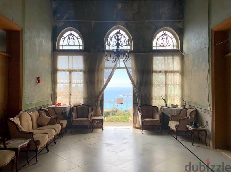 Traditional Lebanese House +sea view + garden منزل لبناني تقليدي رائع 0
