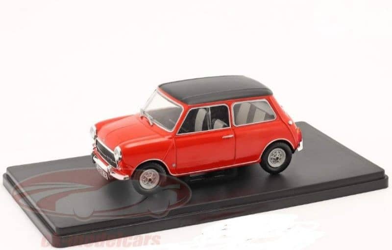 Mini Cooper 1300 (1973) diecast car model 1:24. 0