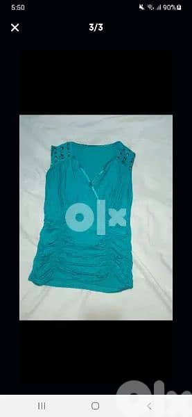 lon fairouze ma3 7ajjar chak top s to xxL 1=7$ or 3= 15$ 1
