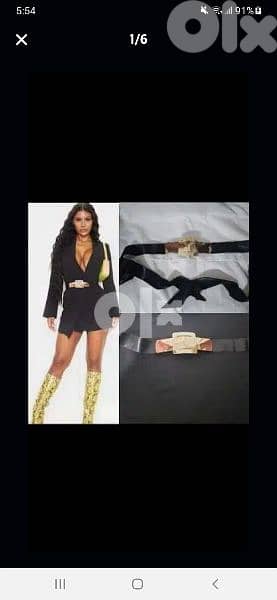 ceinture gold ma3 asswad 1