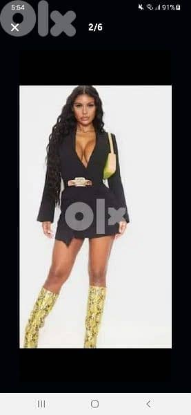 ceinture gold ma3 asswad 2