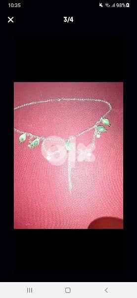 necklace chain and stones 2