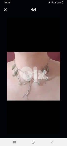 necklace chain and stones 3