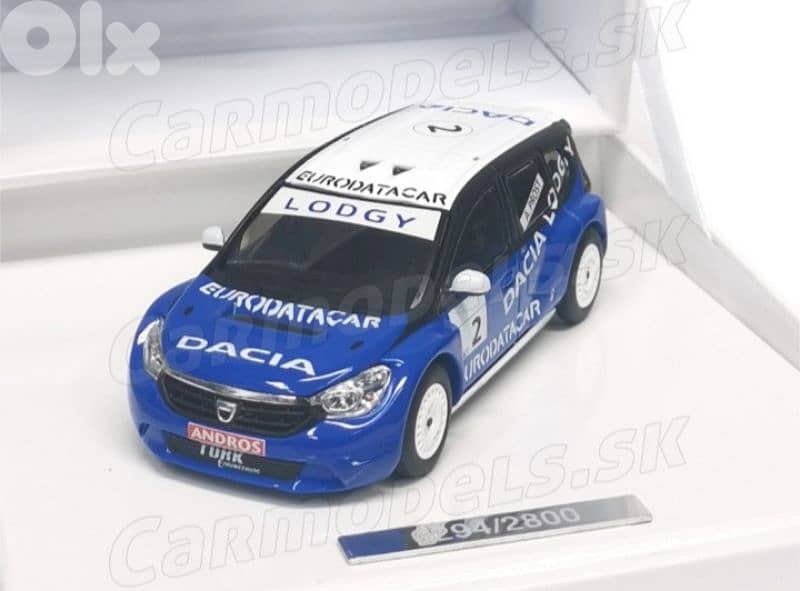 Dacia Lodgy diecast car model 1;43. 0