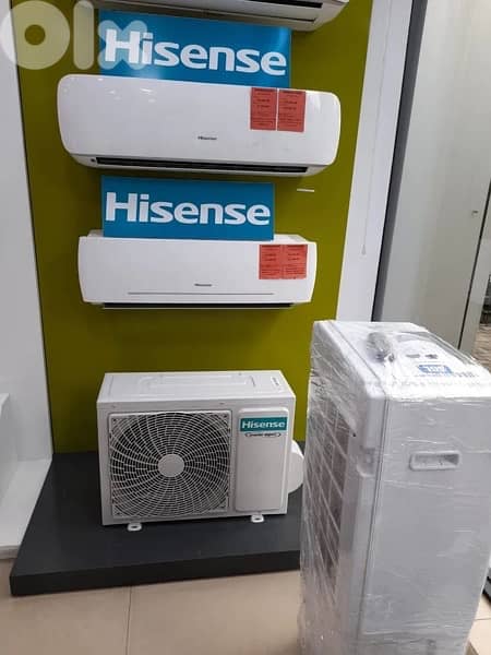 Hisense AC inverter Cold/hot 9000/12000/18000/24000 BTU 5