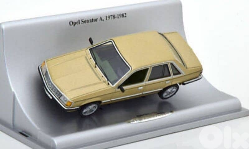 Opel Senator diecast car model 1;43. 0