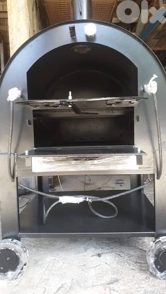wood and gaz oven 1
