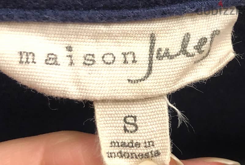 women clothing, jacket, blazer, navy color, size small medium 1