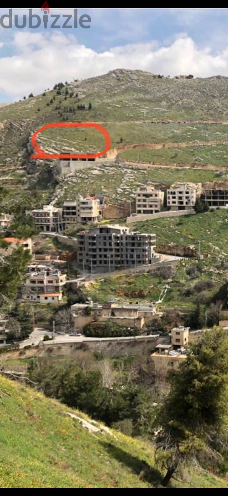 zahle wadi el arayesh land 666 sqm for sale Ref#4798 1