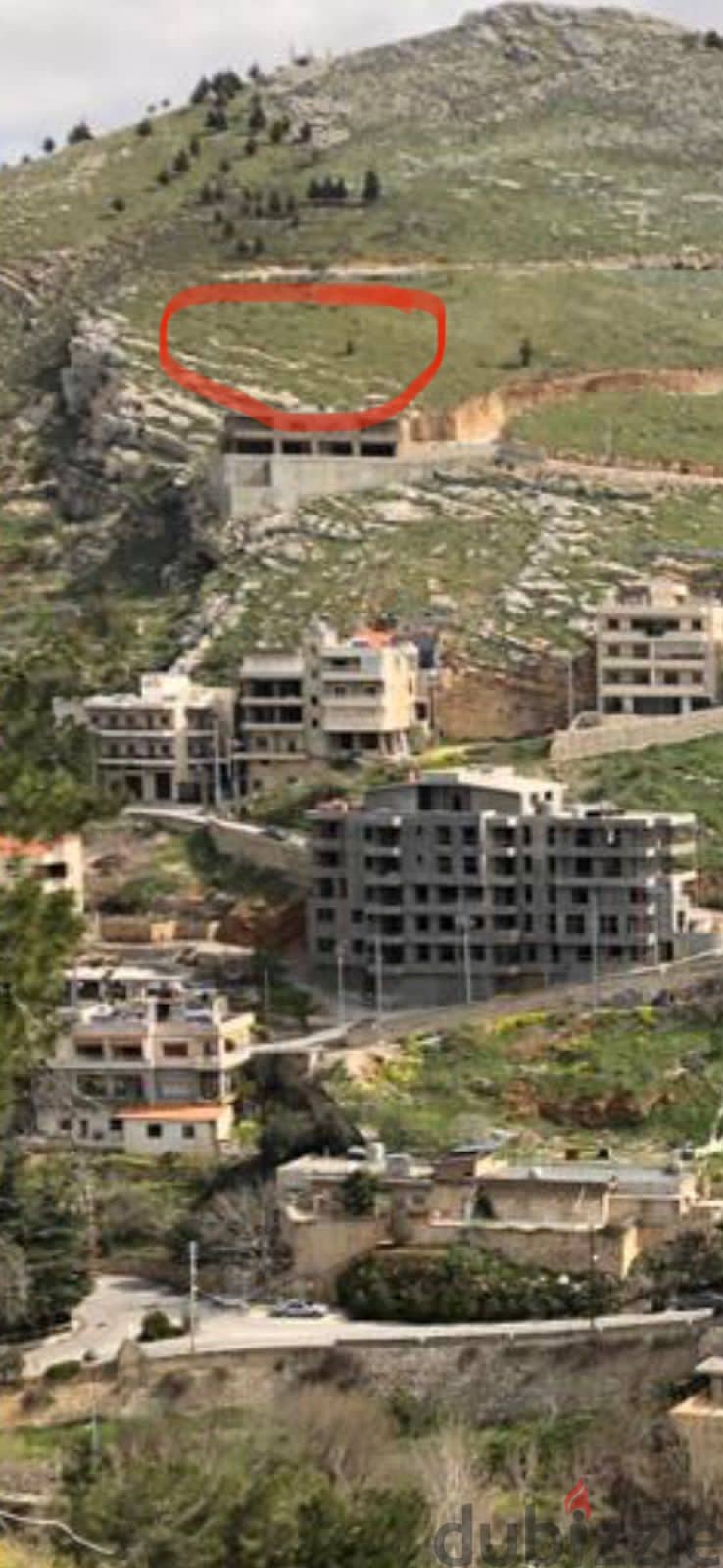 zahle wadi el arayesh land 666 sqm for sale Ref#4798 3