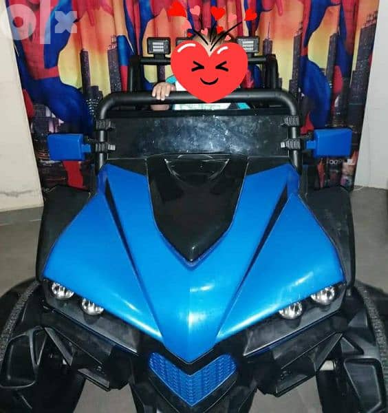 سيارة اطفال تعمل على البطاريه استعمال بسيط 0