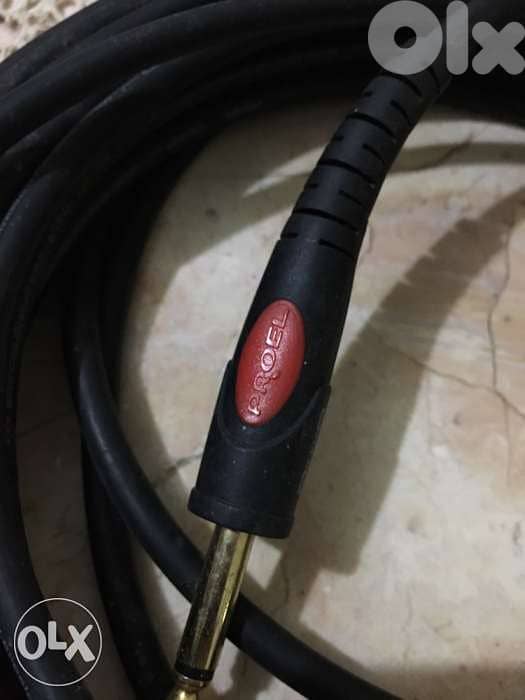 cable for guitar and keyboards 1