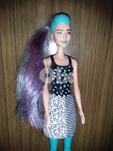 VINI VIDI COLOR REVEAL BARBIE Great doll 2020 +Extensial Hair+Shoes=23 0