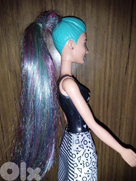 VINI VIDI COLOR REVEAL BARBIE Great doll 2020 +Extensial Hair+Shoes=24 4