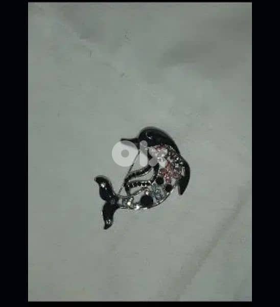 dolphin shape scarf brooch 8